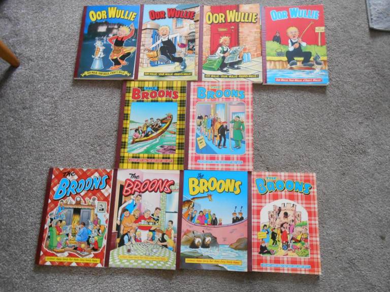 The Broons and Oor Wullie Annuals - - £10 - - -