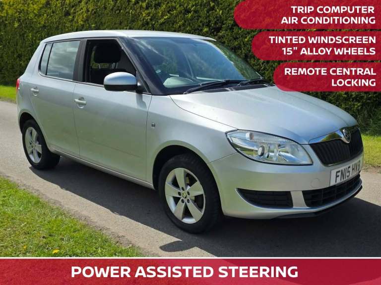 2015 Skoda Fabia 1.2 12V SE 5dr HATCHBACK Petrol Manual