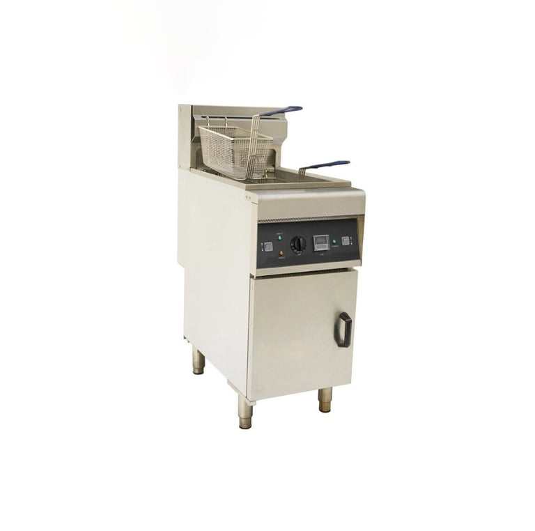 Chips Fryer Free Standing Single Tank Electric Fryer 22-LTR 9kw