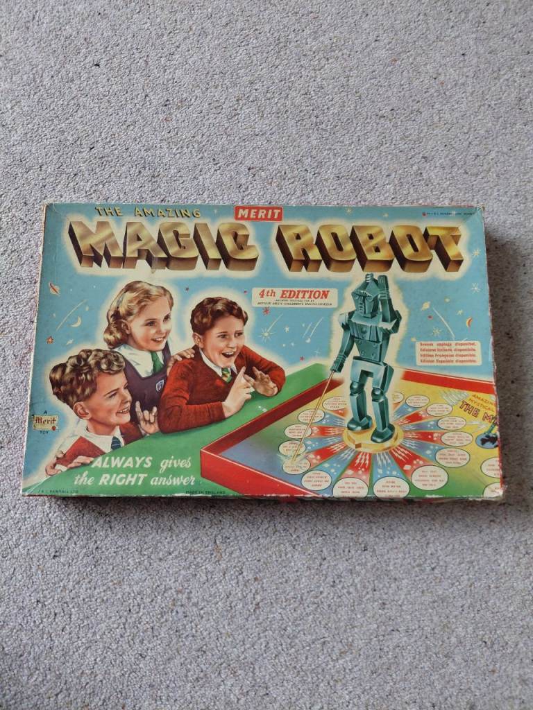 Merit The Amazing Magic Robot 4th Edition Game Category 2800