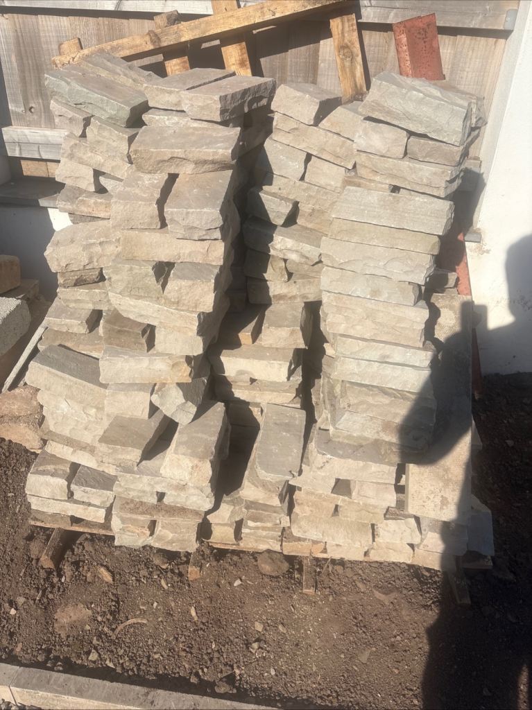 Indian sandstone blocks 