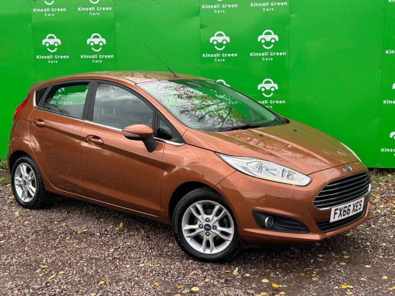 2016 Ford Fiesta 1.0 Fiesta Zetec T 5dr Hatchback Petrol Manual