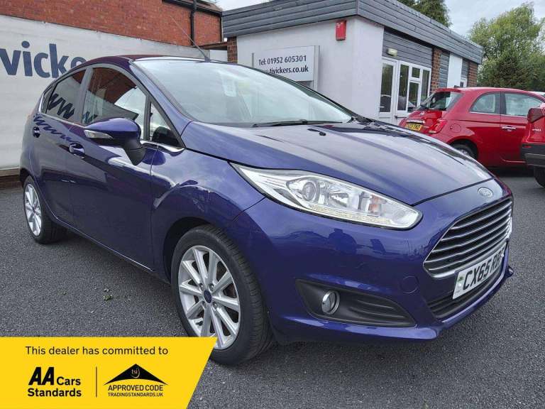 Ford Fiesta 1.0T EcoBoost Titanium Euro 6 (s/s) 5dr Petrol Manual