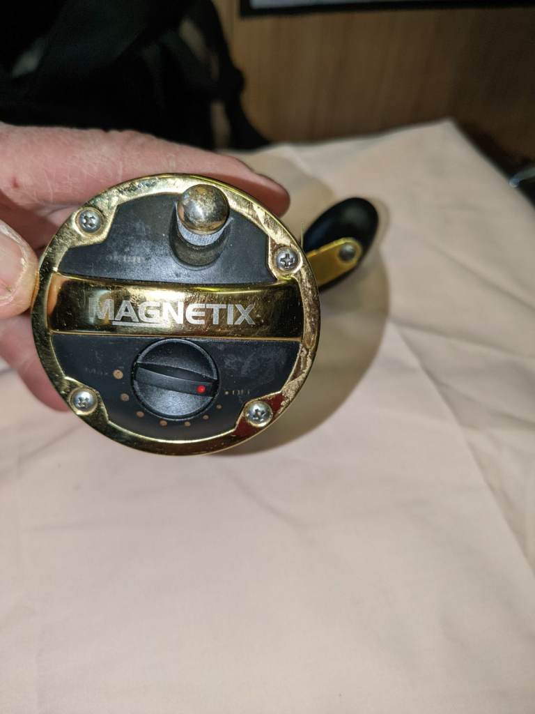 OKUMA Magnetix 30 Multiplier Fishing Reel – Good Condition