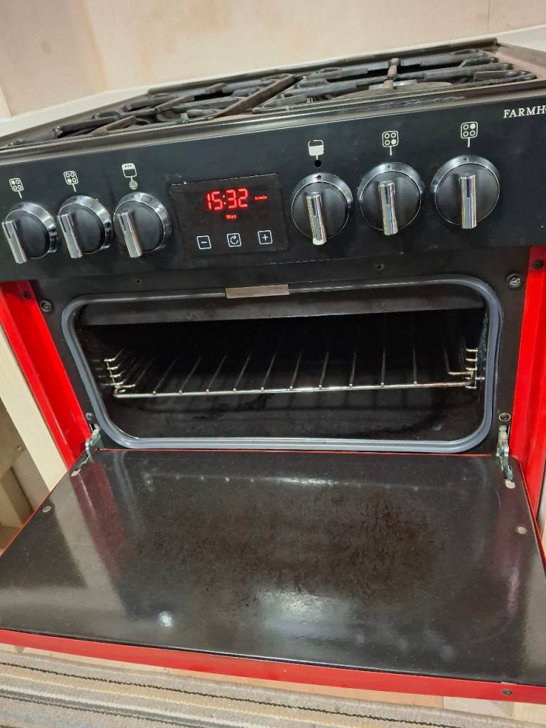 Belling cooker dual fuel 60 cm wide