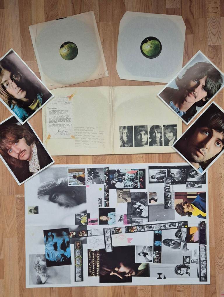 The Beatles Original The White Album Vinyl Double LP 1968 1st UK Mono Press, Complete. BBC
