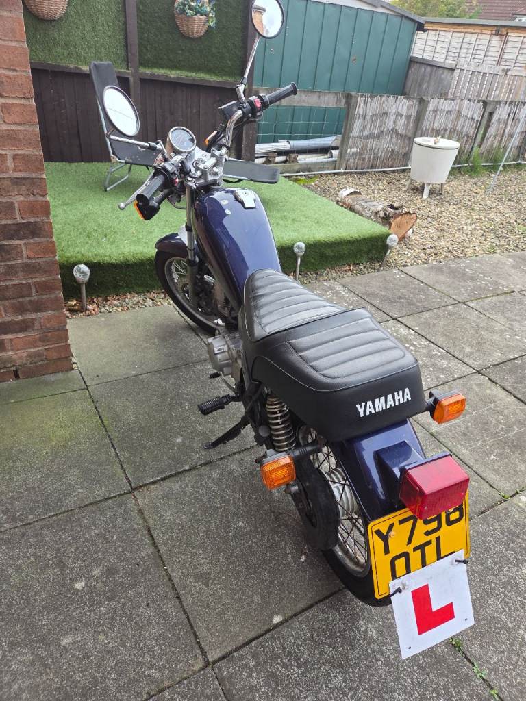 Yamaha, SR, 2001, 124 (cc)