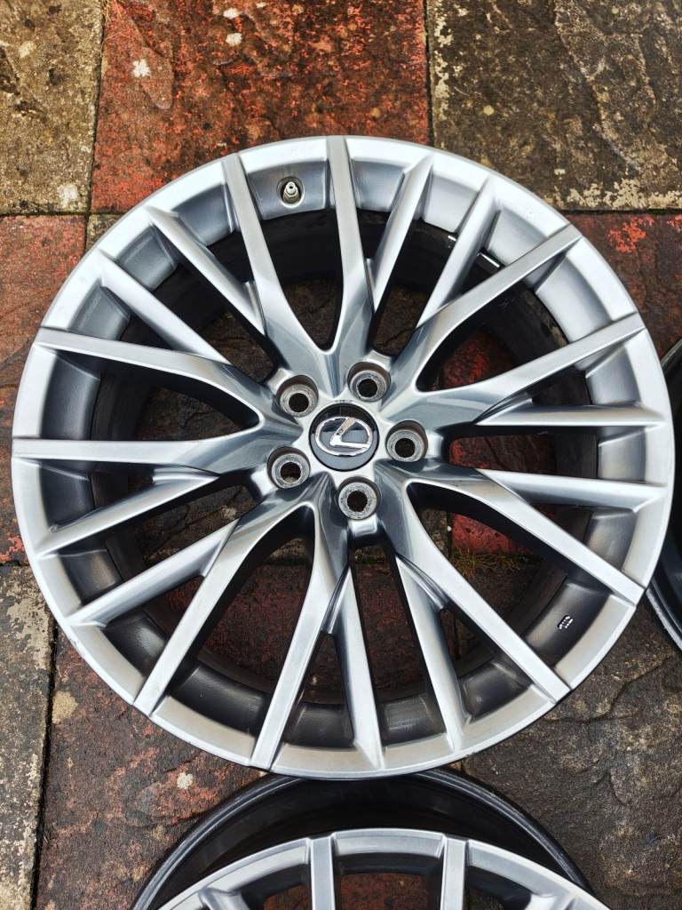 Lexus alloy wheels 20" genuine