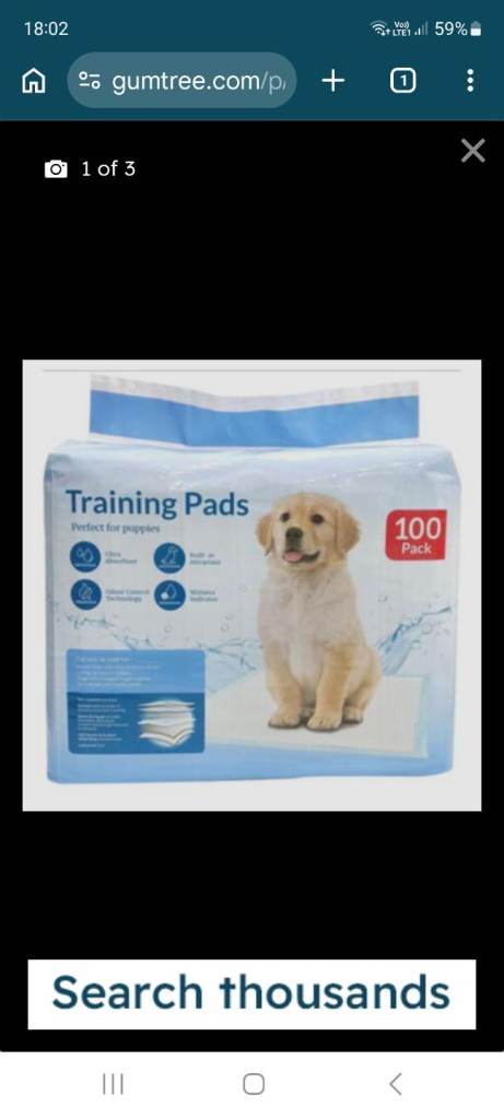Puppy trainning pads 