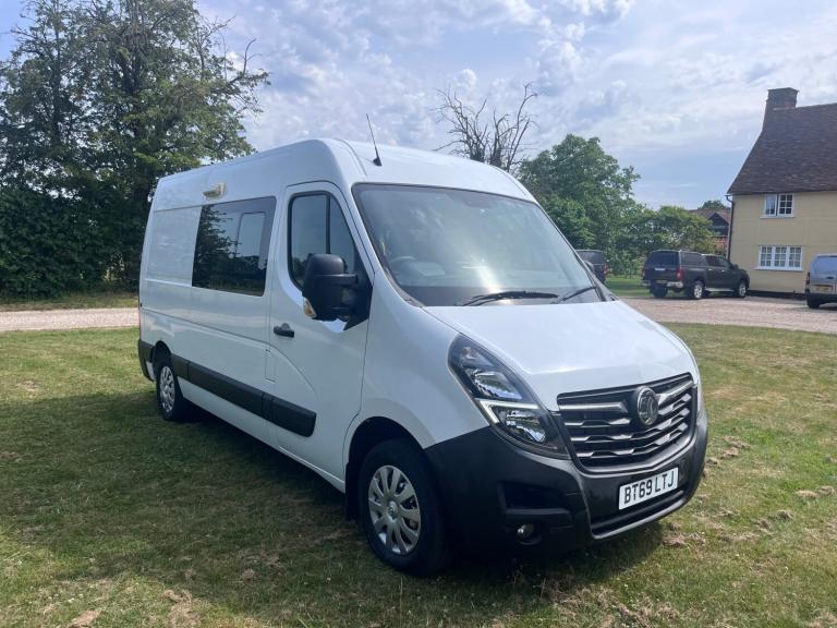 VAUXHALL MOVANO 2.3 135ps - L2 - H2 - CREW - WELFARE - MESS - CAMPER VAN - FSH 