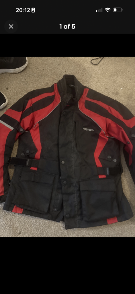 RKSports  Motorcycle Jacket Size XXL