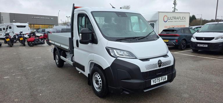 2026 Citroen Relay 2.2 BlueHDi 140 Tipper Enterprise CHASSIS CAB DIESEL Manual
