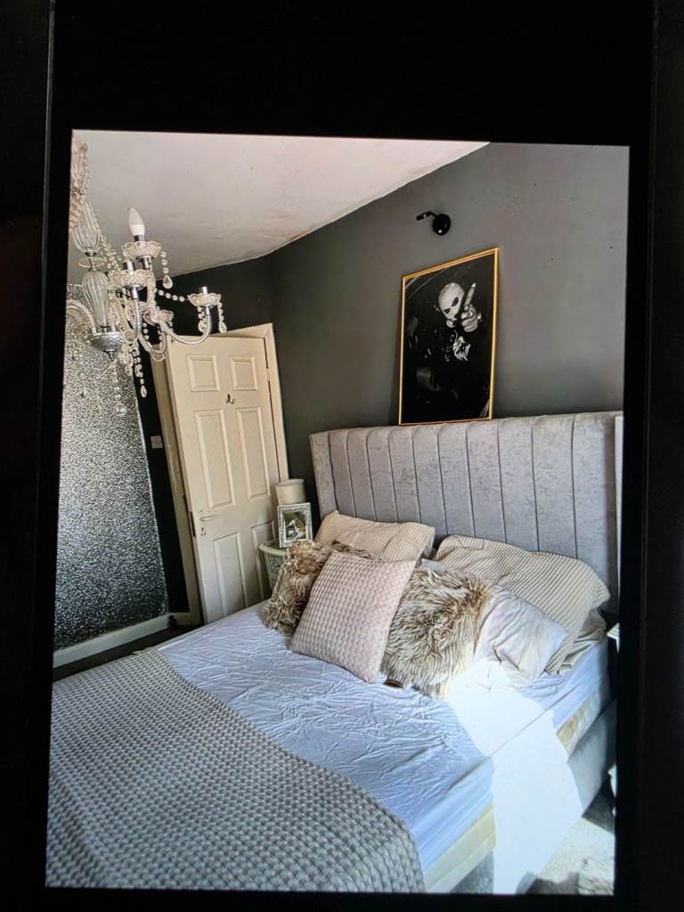 King size bed frame