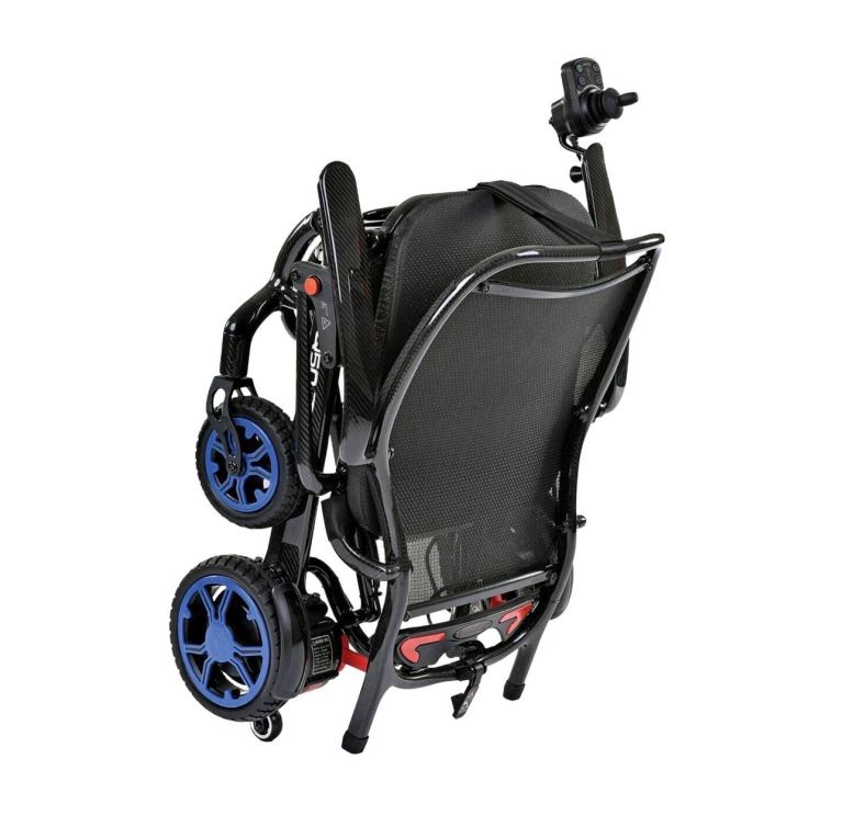 Quickie Q50 Carbon Electric Wheelchair – Like New + Spare Battery.