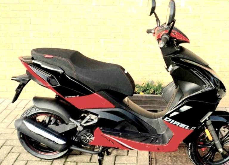 Lexmoto Diablo 50 scooter Breaking for Parts