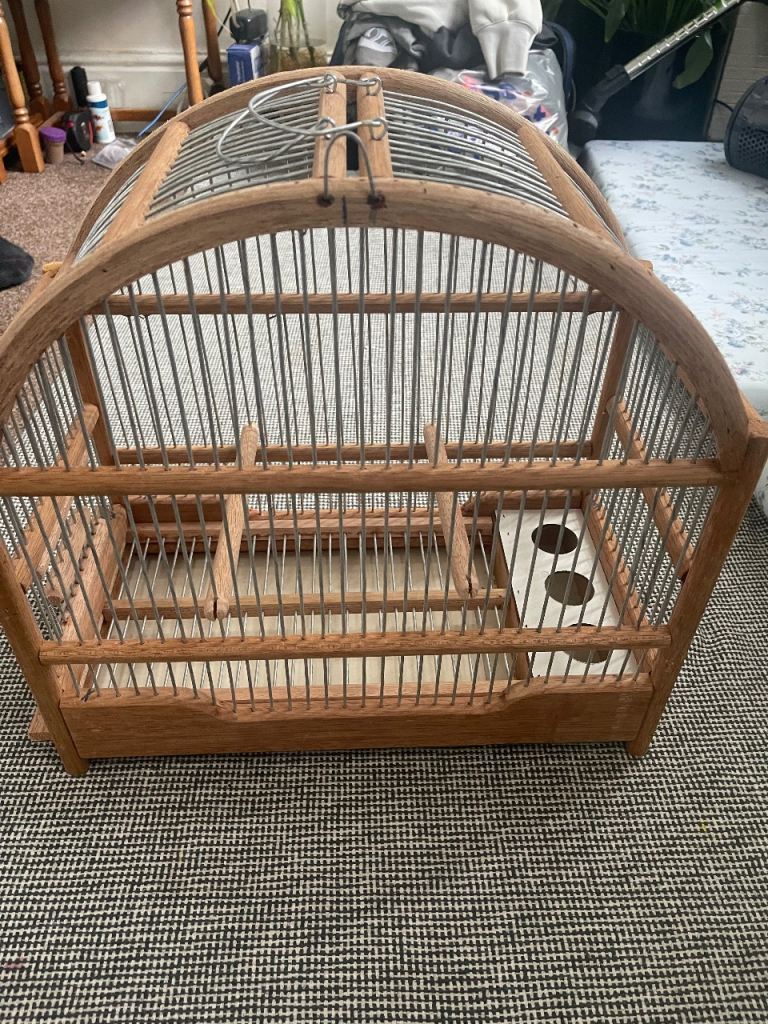 Wood Handmade Bird Cage
