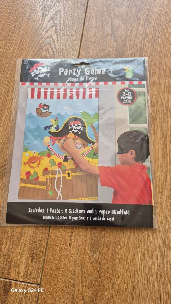 PIRATE BITHDAY PARTY GAME