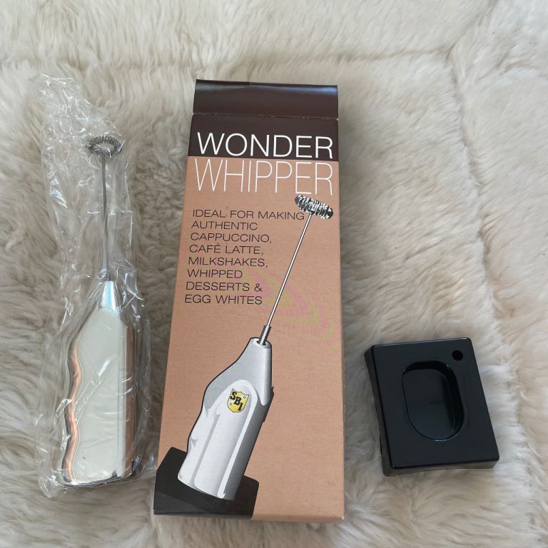 New Gourmet Handheld Milk Frother Spring Head Whisk Desserts Milk Shake Cafe Latte 