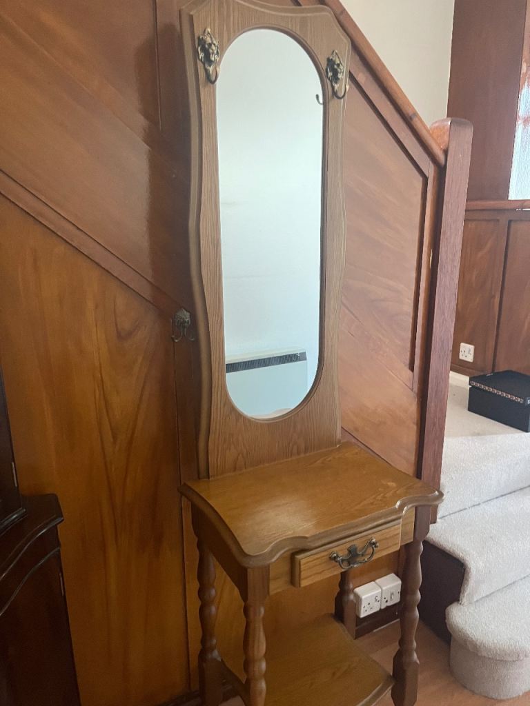 Tall hall table