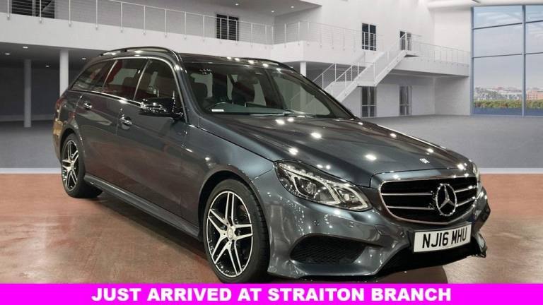 2016 Mercedes-Benz E Class E220 BlueTEC AMG Night Edition 5dr 7G-Tronic ESTATE DIESEL Automatic
