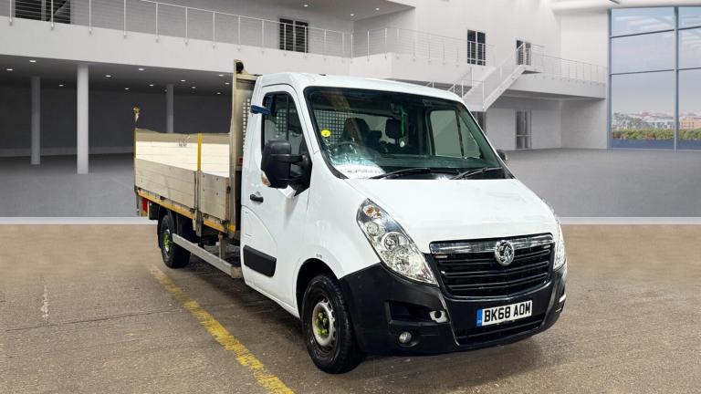 2018 Vauxhall Movano 2.3 CDTI BiTurbo H1 Chassis Cab 130ps Dropside Diesel Manual