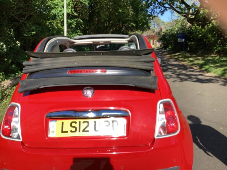 Fiat, 500, lounge convertible , 2012, Semi-Auto, 875 (cc), 3 doors