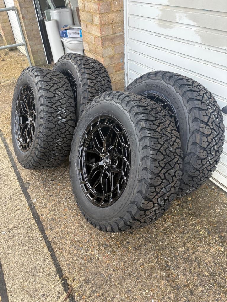 Brand new rims and tyres