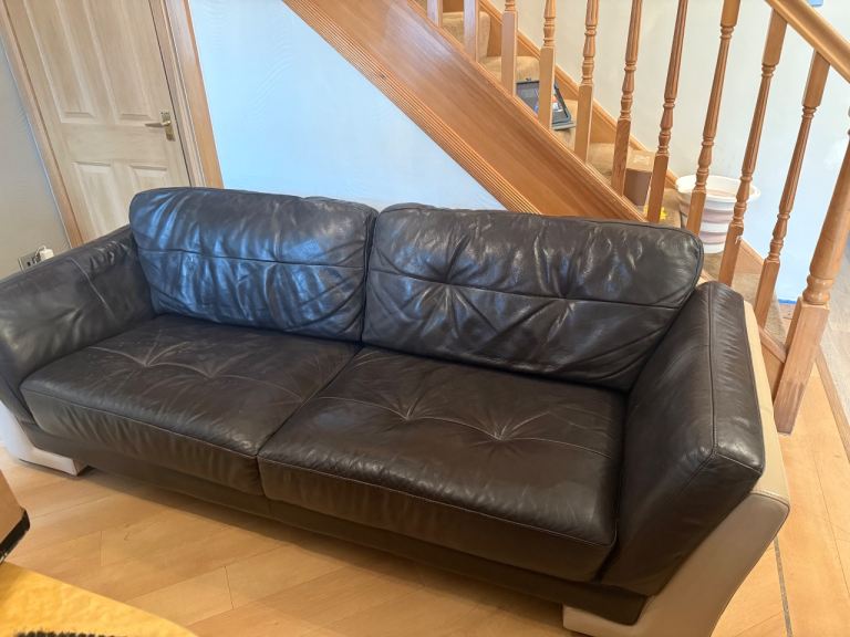 3 piece leather suite 