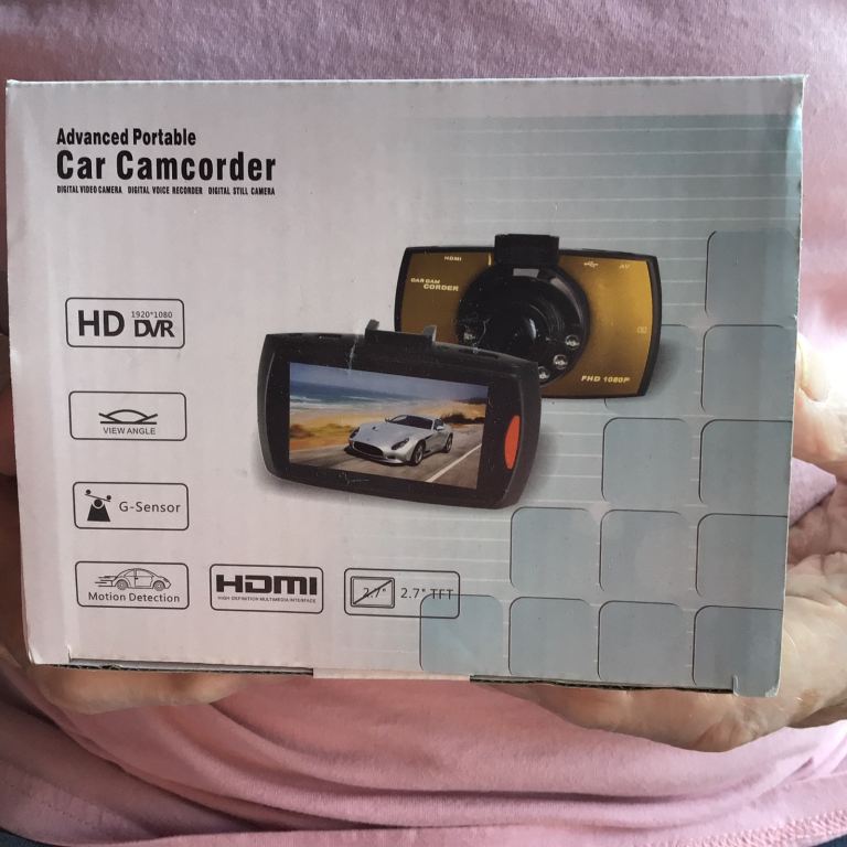 New HD Car Camcorder DVR with G-Sensor & Motion Detection