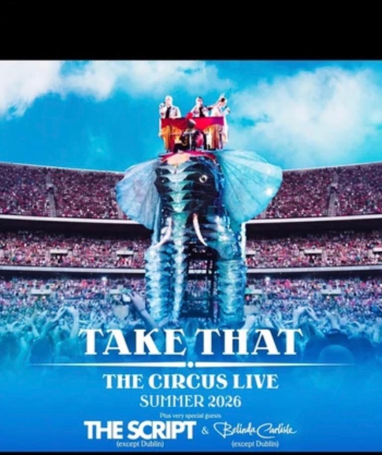 Take That standing ticket sat 13th June 