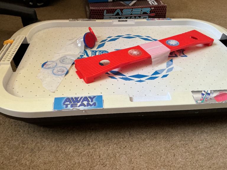 Air Hockey Table Game – Good Condition, Complete Set