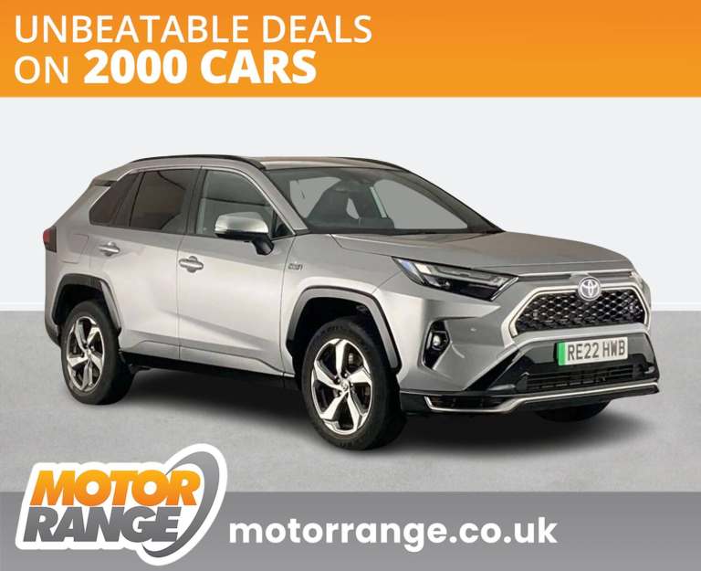 2022 Toyota RAV4 2.5 PHEV Design 5dr CVT 4x4 PETROL/ELECTRIC Automatic