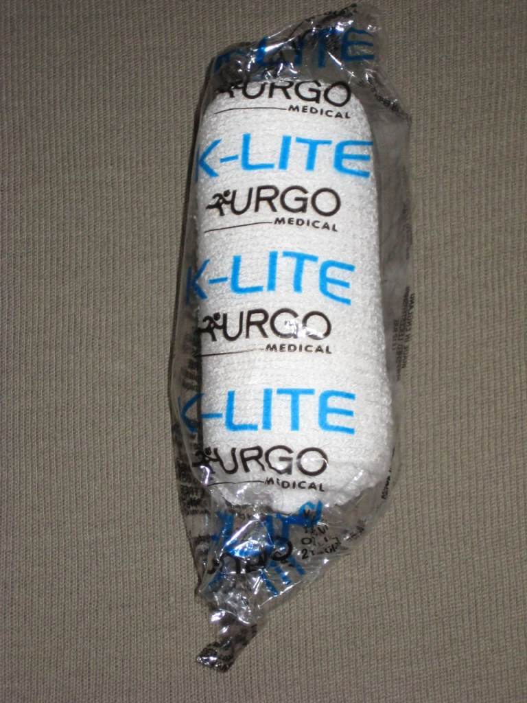K-Lite Light Support Bandages: Each Bandage 4.5 metres Long Stretched/10 cm Wide: 5 Bandages for £8