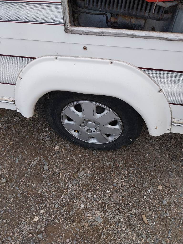 Elddis caravan wheel spat 