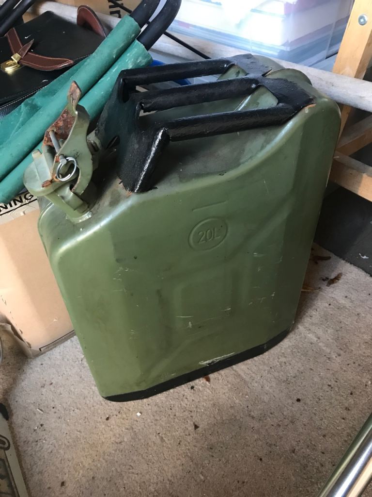 Green Jerry can 