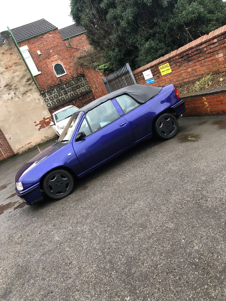 Vauxhall, ASTRA, Convertible, 1989, Manual, 1598 (cc), 2 doors