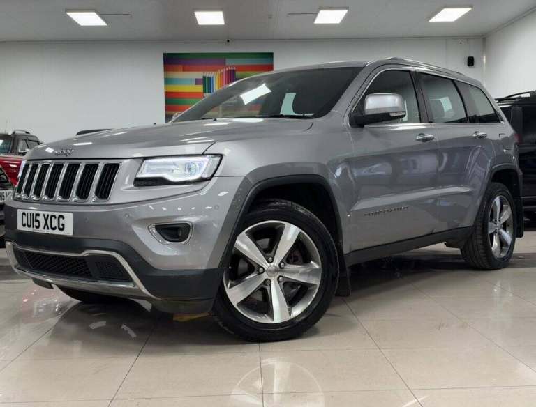 2015 Jeep Grand Cherokee 3.0 V6 CRD Limited Plus SUV 5dr Diesel Auto 4WD Euro 5 (247 bhp) ESTATE ...