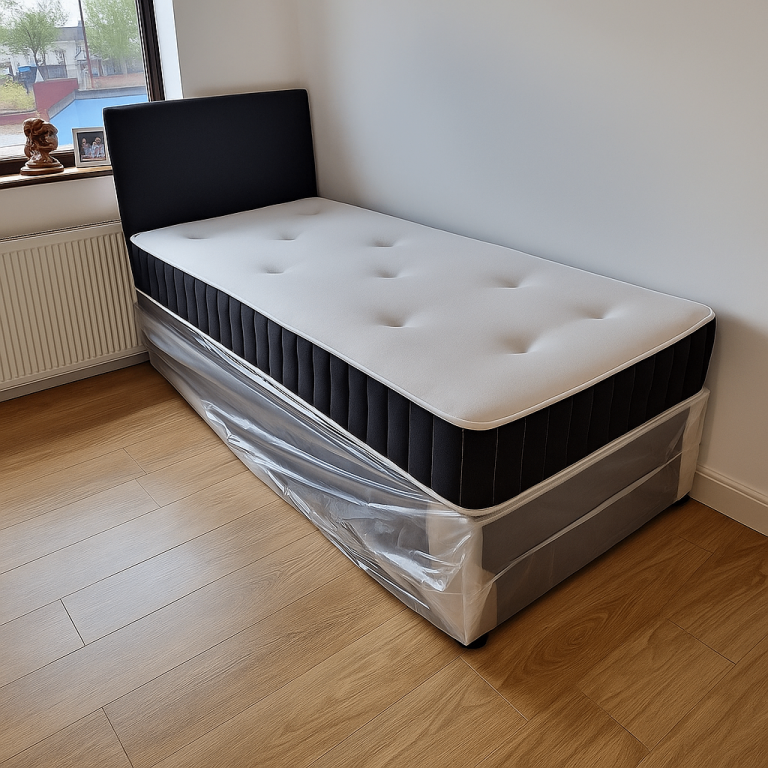 image for Affordable Comfort with Divan Bed Available in Single, Small Double, King, Double