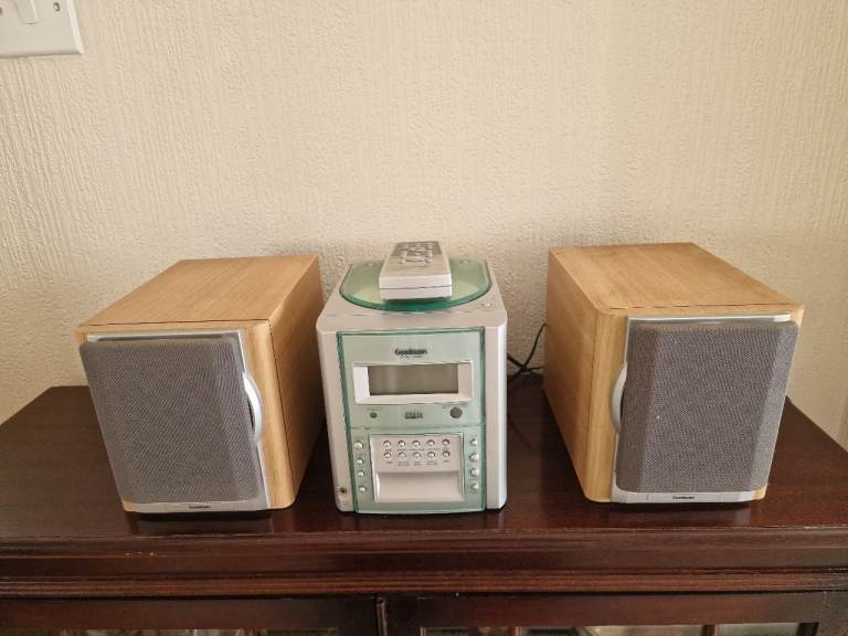 Bush Micro Hi-Fi Stereo System with Speakers and Remote