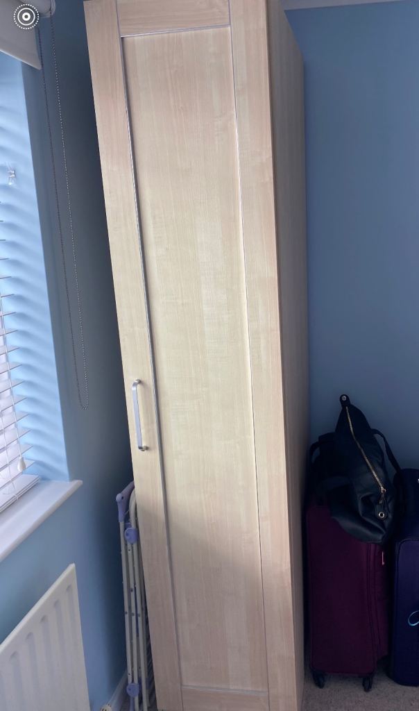 image for Single wardrobe and matching bedside cabinet