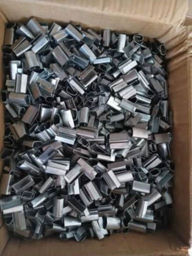 Semi open seal straping FREE DEL Metal Hand Pallet Strapping Banding Heavy Duty 1000x