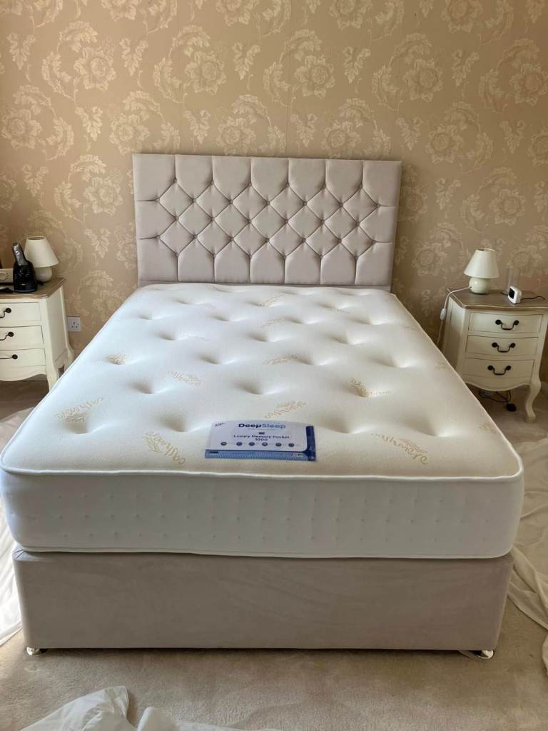 🛏️ 4FT6 Double Divan Bed | Best Seller ⭐ | Same Day Delivery 🚚 ]]]