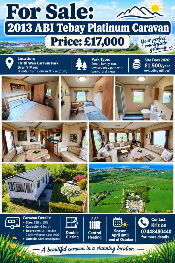 Static caravan for sale 
