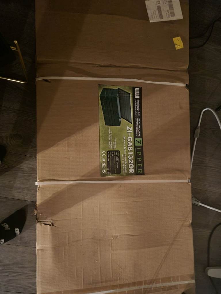 NEW Zipper ZI-GAB132GR Garden Storage Box - Green