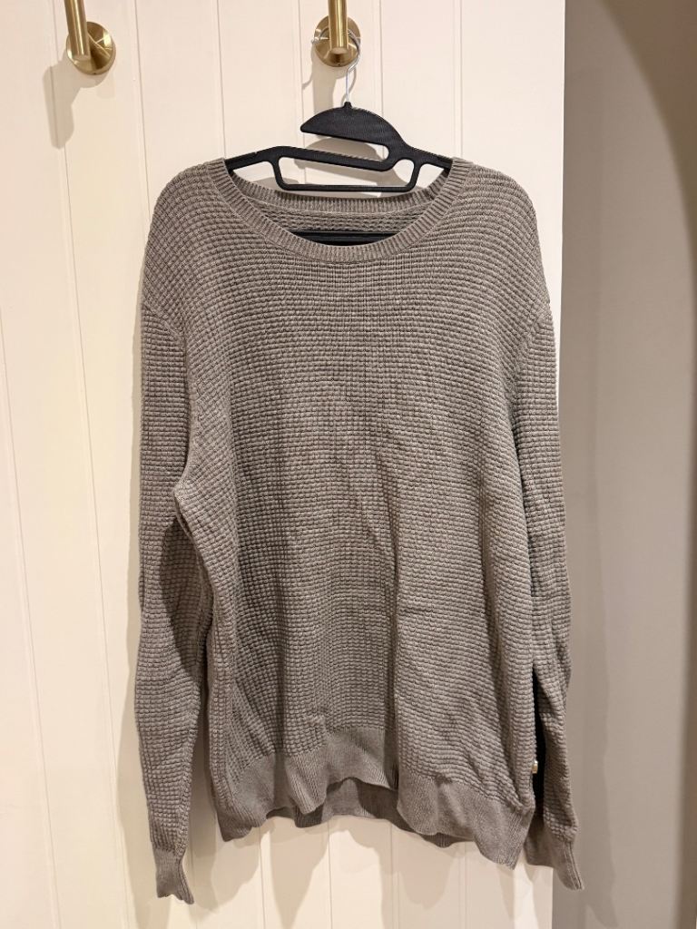 ALLSAINTS Men's Large Grey Jumper – Good Condition