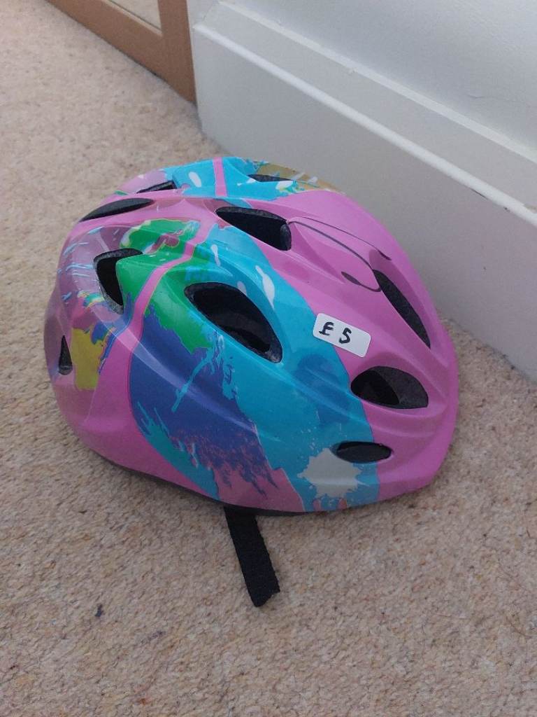 Girls Cycle Helmet Age 5 to 12 Years