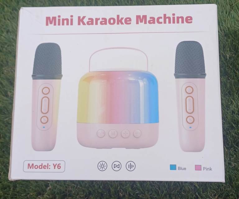 Mini Karaoke Machine Model Y6 – New in Box