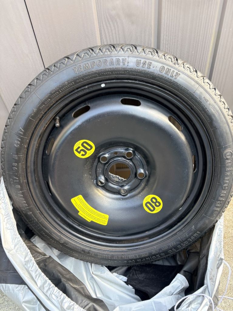 Brand New Seat Alhambra (2017-2022) 17in Spare Space Saver Wheel & Cover Bag