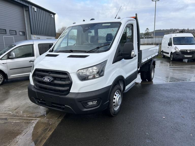 FORD TRANSIT 2.0 350 EcoBlue Leader SINGLE CAB TIPPER AIR CON White Manual Diese