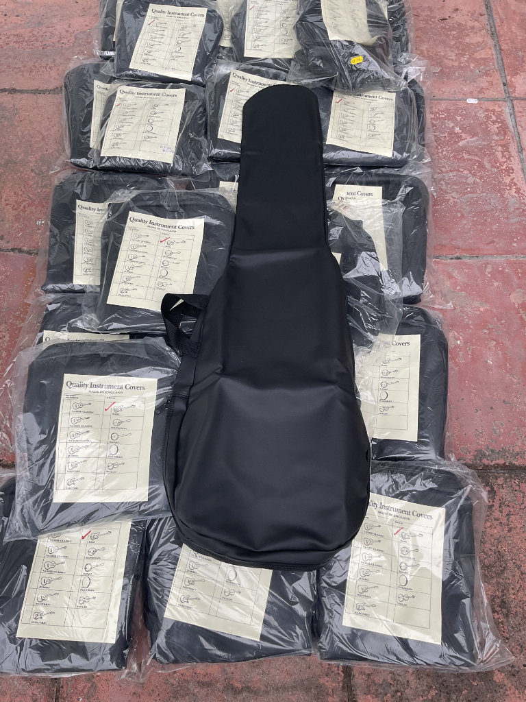 UK Made Vinyl guitar bags with carrying handles £50 JOB LOT